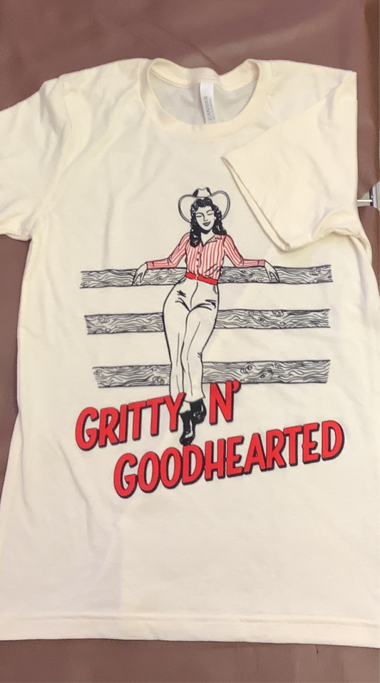 Shirts Women’s Short Sleeve Tee  Gritty N Goodhearted WWW00014