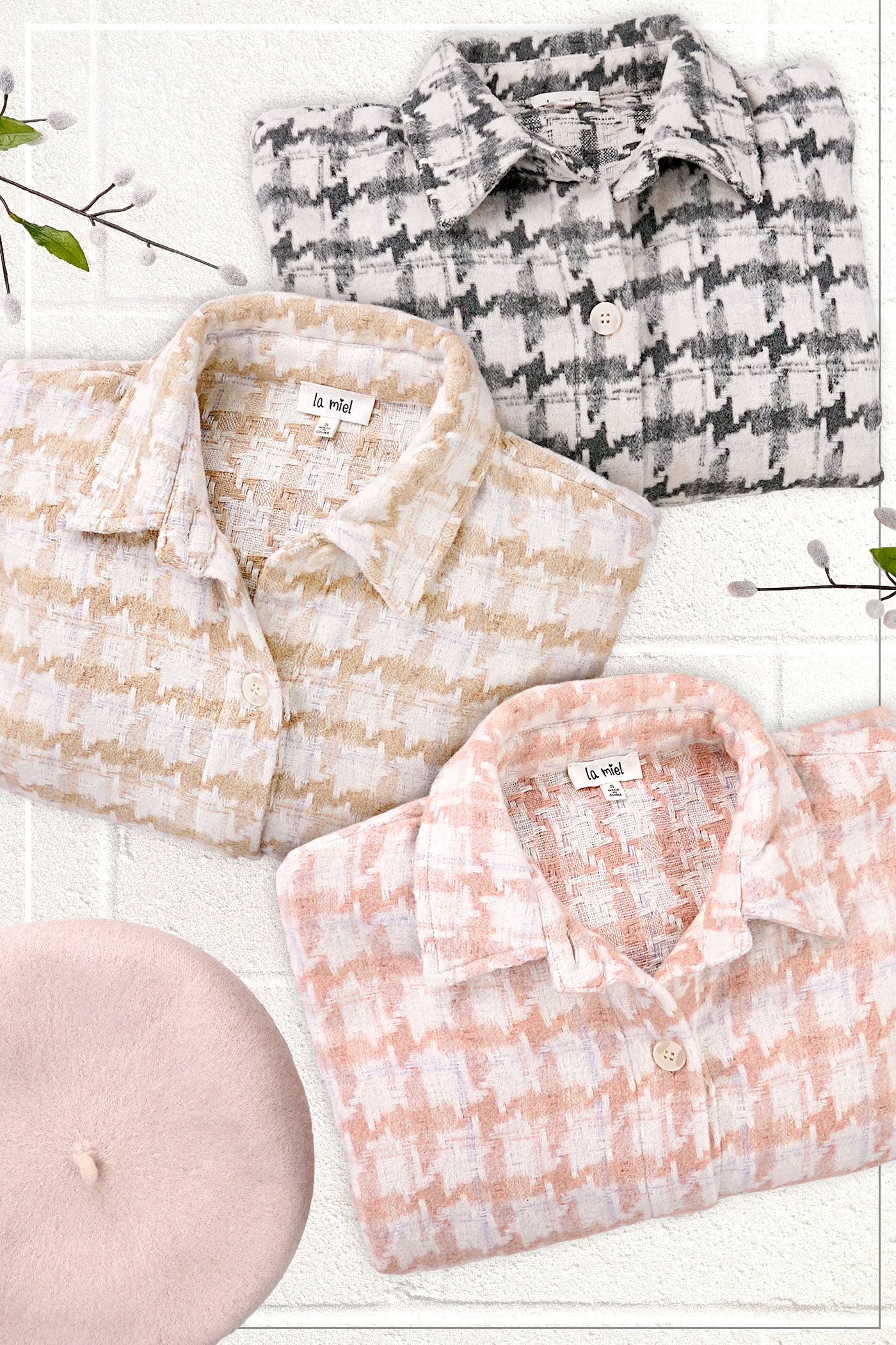 Outerwear Oversized Soft Brushed Shacket JKT1795