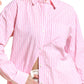 SRT7903-Stripe Button Shirt
