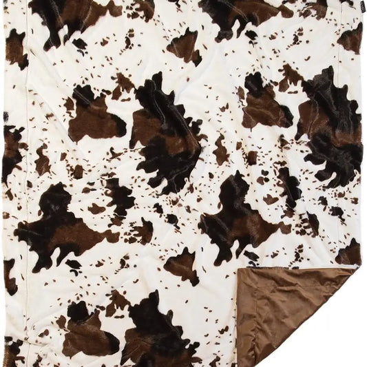 Beading Blankets Pillows Cowhide Print Throw Blanket NE640