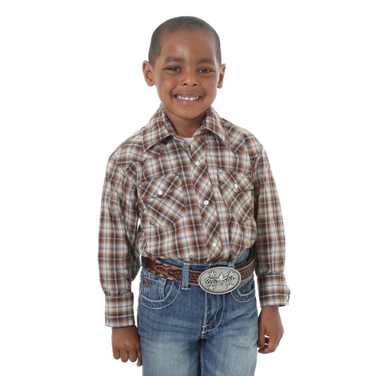 Shirts Boys Wrangler Assortment Plaid 201WAAL