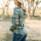 Shirts Women’s Sterling Kreek Alamo Heights Green Top S3078