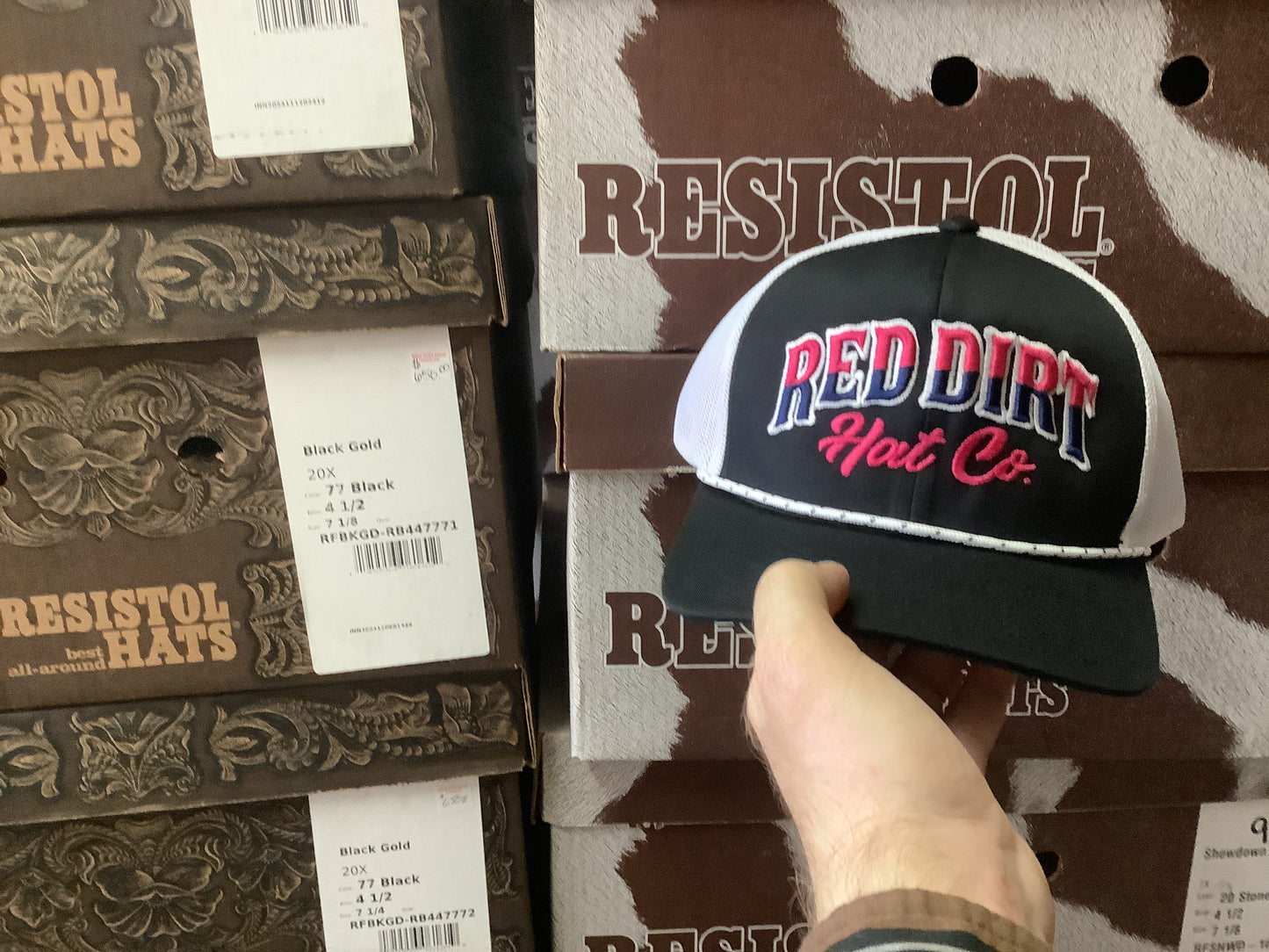 Ball Caps Red Dirt Western Arch RDHC-414