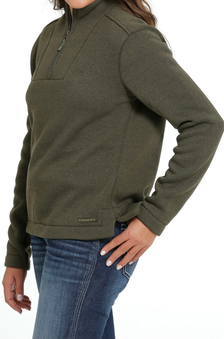 Outerwear Women’s Cinch Zip Sweater MAK9810004