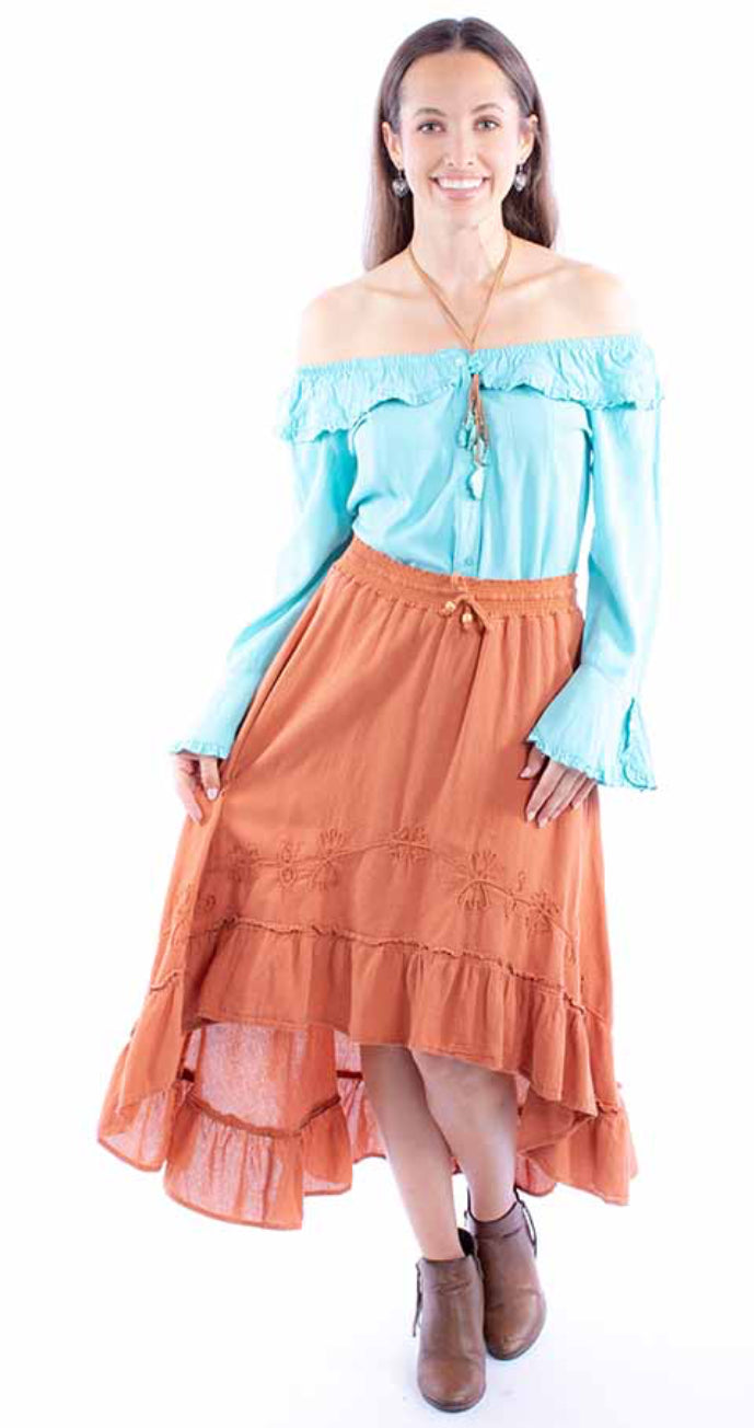 Skirts Women’s Scully High Low Skirt PSL-272