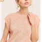 Outerwear Women’s Loose Fit Knit Sweater Vest JCS3598