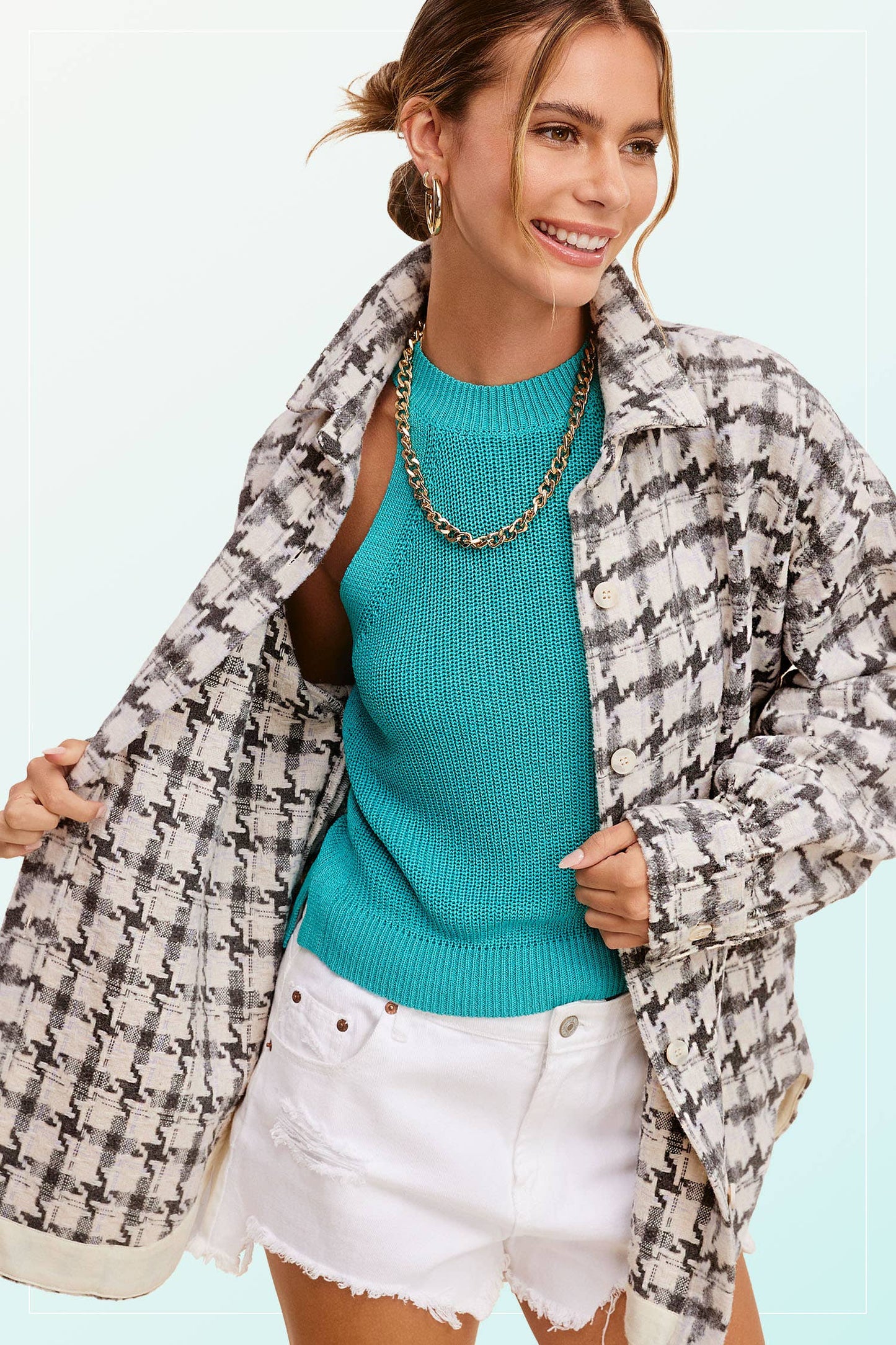 Outerwear Oversized Soft Brushed Shacket JKT1795