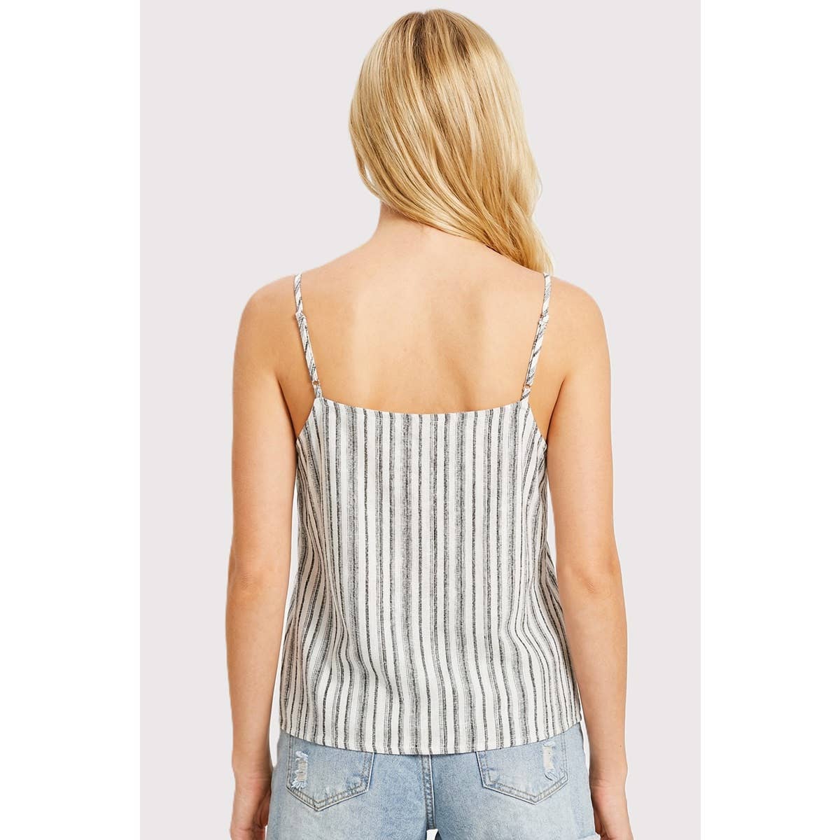Tops Women’s YARN DYE STRIPED TANK TOP 20957B