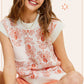 Outerwear Women’s Floral Sweater Vest MCS3587