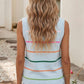 Shirts Women’s LDC Striped Round Neck Knitted Sweater Tank LD2771402