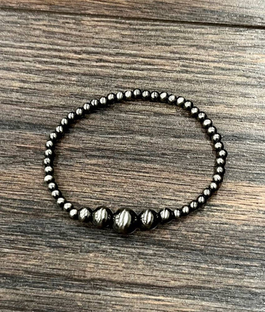 711570, Handmade Polish Navajo Stretch Bracelet