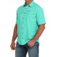 Shirts Men’s Cinch Solid ARENA FLEX Turquoise MTW1723001