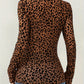 TO1494 Sheer Mesh Mock Neck Top