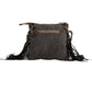 Purses Myra Bag Tumbleweed Trail Fringed Hand-Tooled Bag S-7869