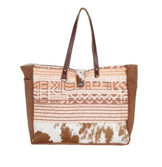 Purses Myra Bag Coral Blossoms Weekender Bag S-4413
