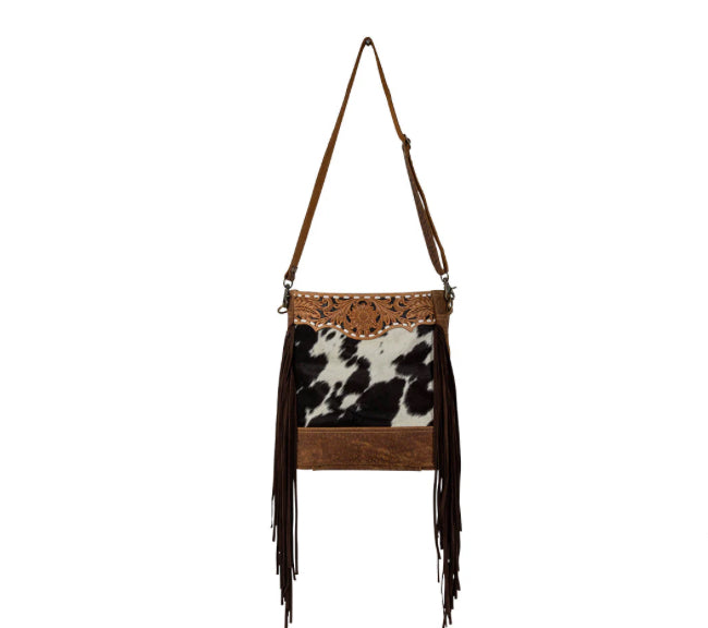 Purses Myra Bag Plains Roundup Leather & Hairon Bag S-7307