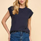 T1478D Short Sleeve Solid Top