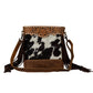 Purses Myra Bag Plains Roundup Leather & Hairon Bag S-7307