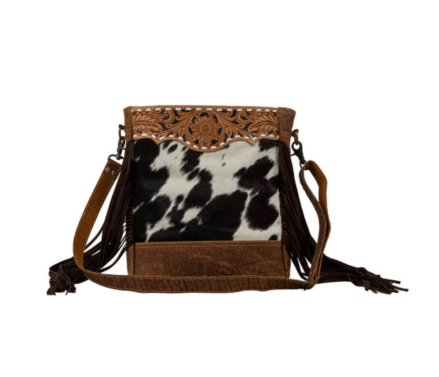 Purses Myra Bag Plains Roundup Leather & Hairon Bag S-7307