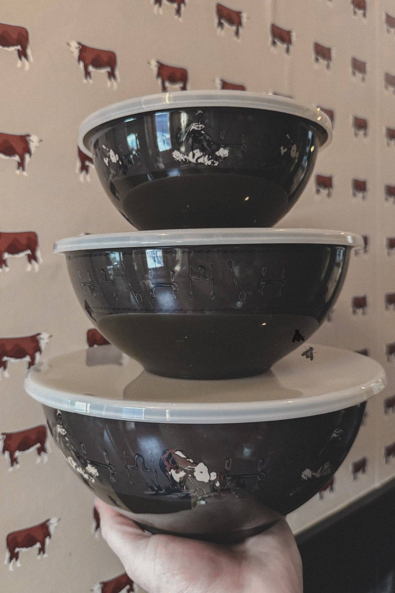 BOWLS *WESTERN design for the kitchen.