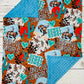 Baby Blue Howdy Cowgirls Blanket