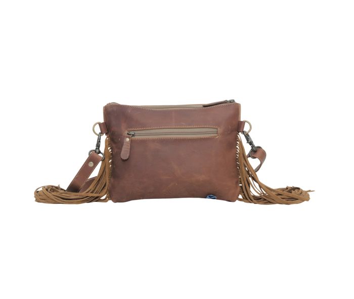 Purses Myra Bag Mocha Dash Hand-Tooled Bag S-5749