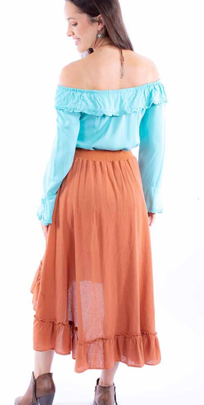 Skirts Women’s Scully High Low Skirt PSL-272