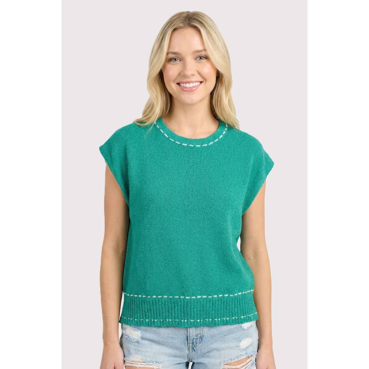 STITCH DETAILED SWEATER 56004