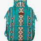 Purses Wrangler Backpack Aztec Southwestern Print Diaper Bag WG2204–9110TQ CM