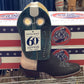 Boots Hondo Vamp Brown Oiled Bullhide 2508
