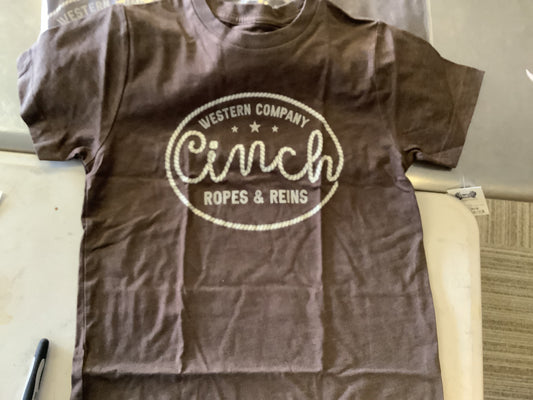 Shirts Boys Cinch Shirt Sleeve Tee Brown MTT7670187