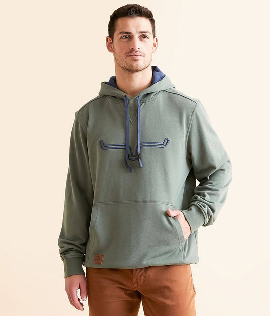 Outerwear Mens Kimes Hoodie Sweatshirt Fast Talker Pine
