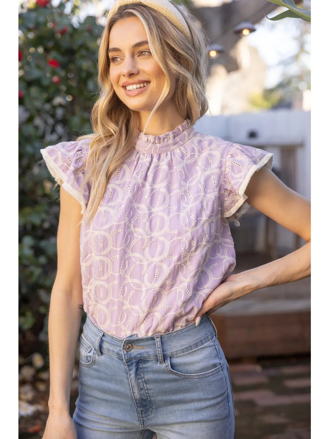 Shirts Women’s Fringe Ruffle 34397
