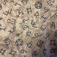 Accessories Silk Wild Rag Brand Print 1313