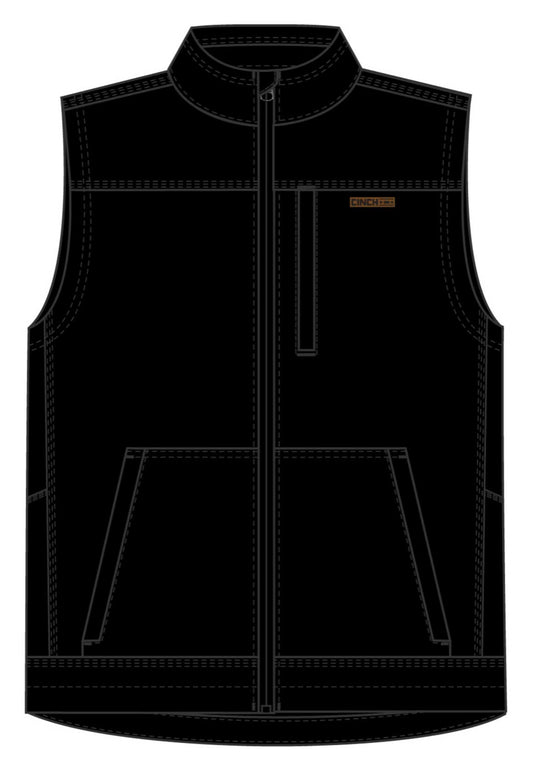 Men’s Cinch Canvas Vest MWV1927001 Outerwear