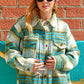Outerwear Plaid Soft Brushed Button Down Jacket JKT1791