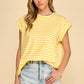 T1592 Striped Top