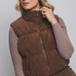Reversible Corduroy Puffer Vest