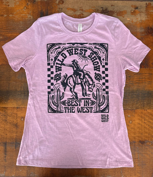 Shirts Women’s Short Sleeve Tee Best In The West WWW00013