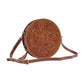 Purses Myra Bag CRIMSON ORCHID ROUND BAG S-6539