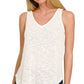 Shirts Women’s V Neck Sleeveless Cami Top HT-2358YV