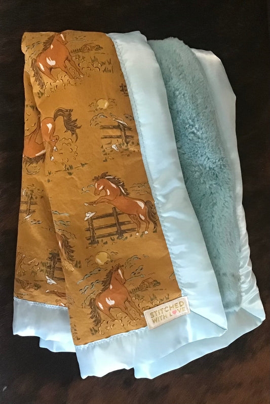Accessories Kids Bull By The Horns Baby Blanket