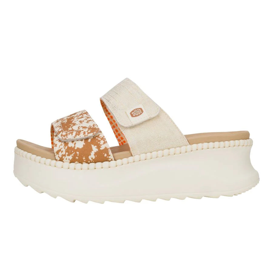 Shoes Women’s Hey Dude Delray Slide Animal Shimmer 43620-2UG