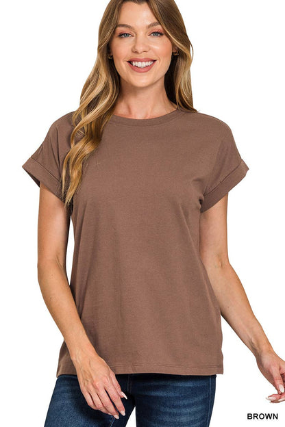 3315 Cotton Crew Neck Short Sleeve T-shirt