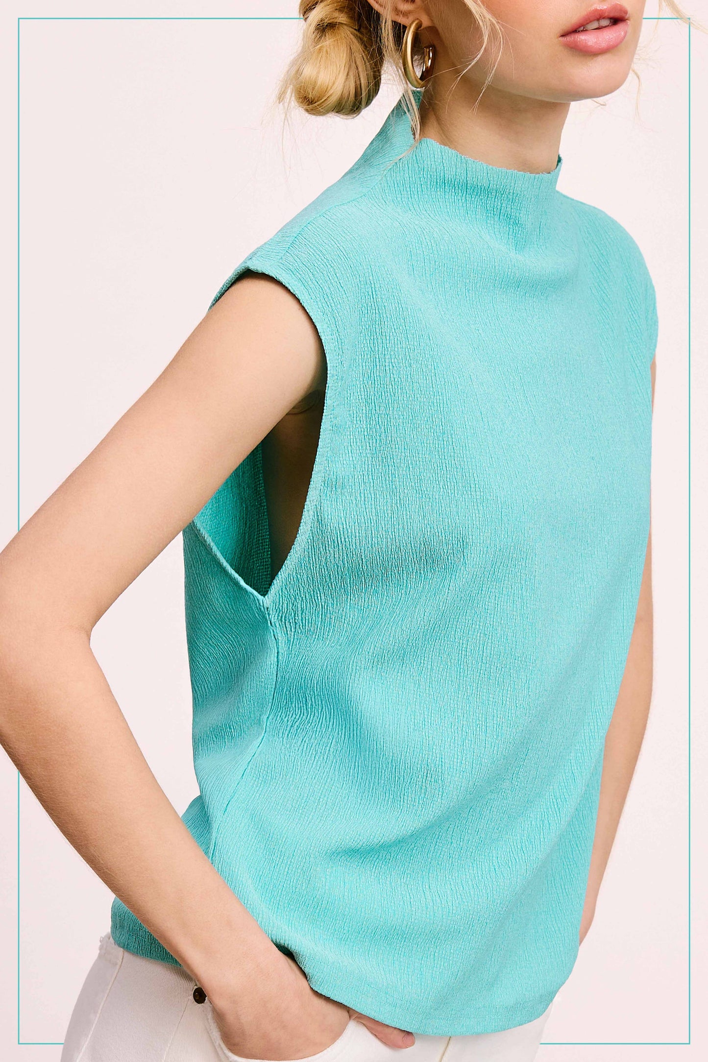 Crinkle Layer Top HCT7705