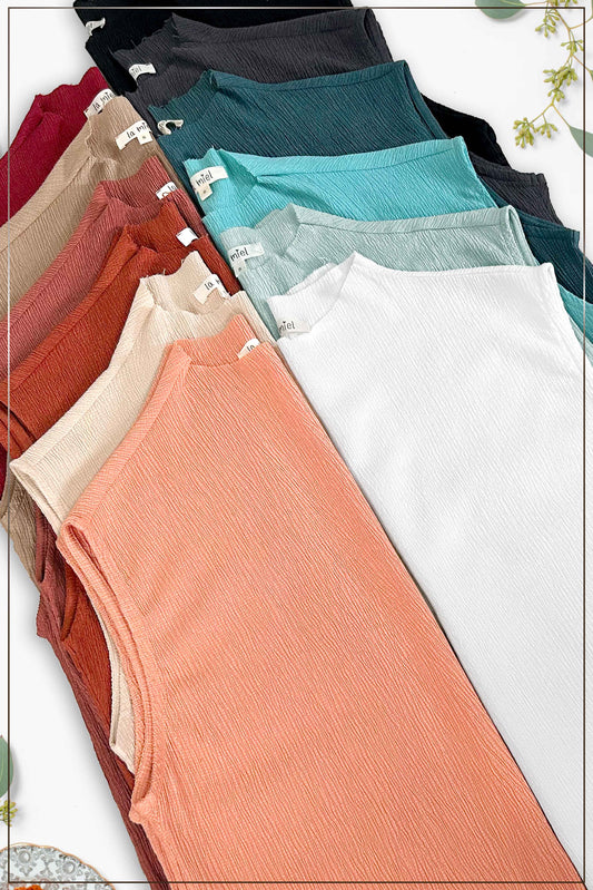 Crinkle Layer Top HCT7705