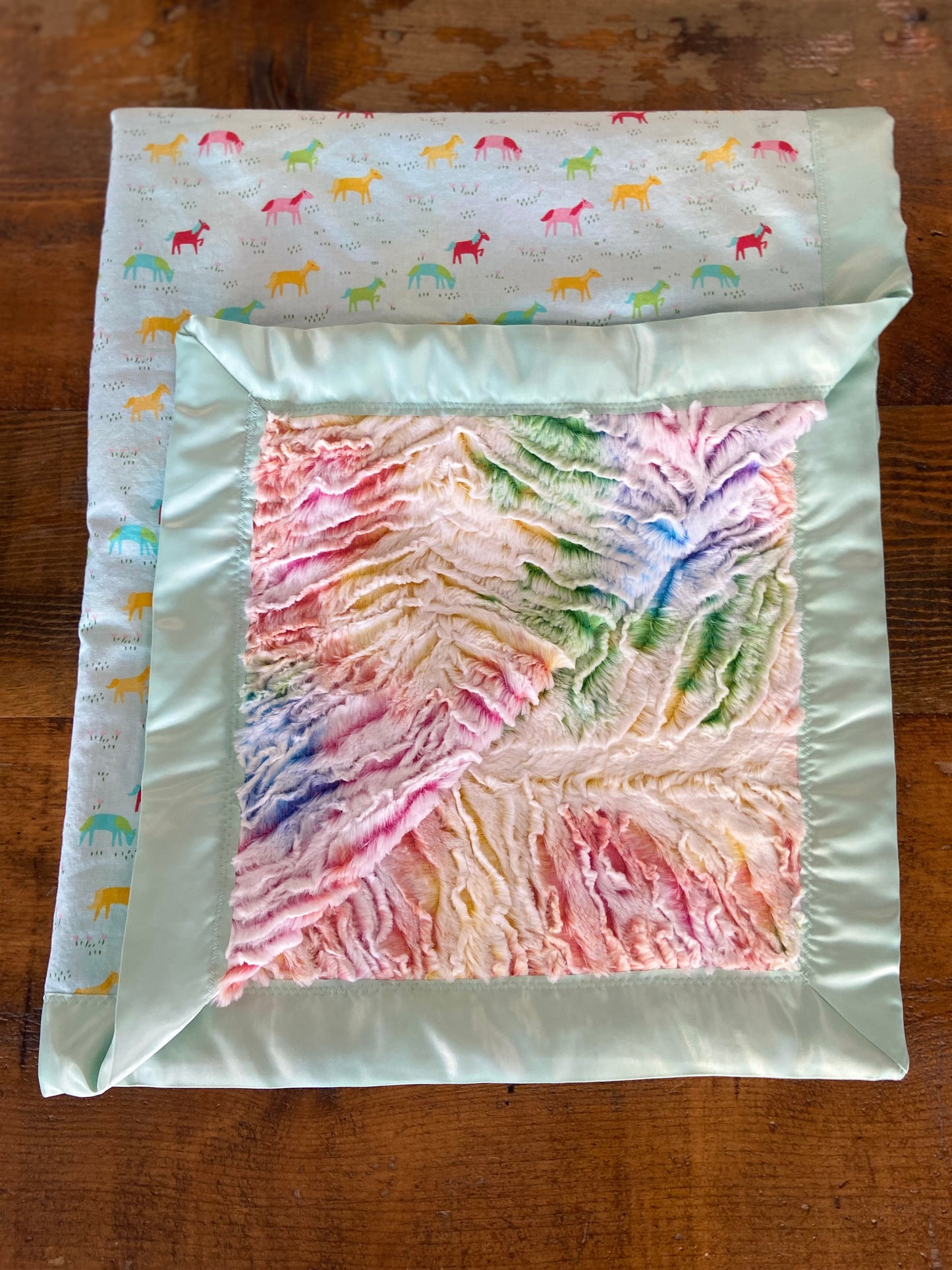 Accessories Bull By The Horns Baby Blanket