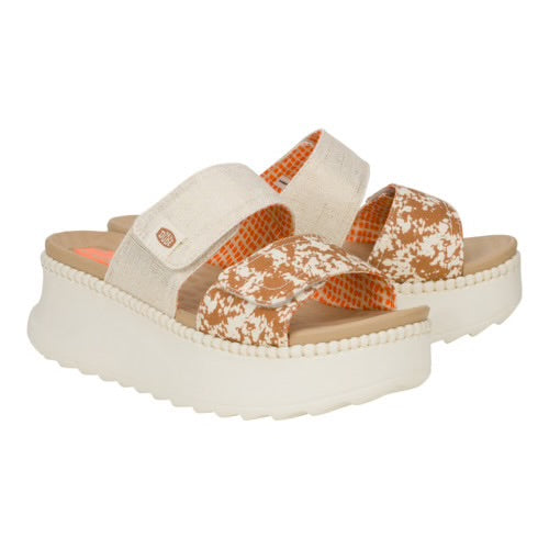 Shoes Women’s Hey Dude Delray Slide Animal Shimmer 43620-2UG