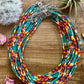 Choker Necklace small seed beads CHO-BEA-020