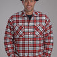 Outerwear Mens Roper Sherpa Lined Flannel Shirt 03-097-0119-1700